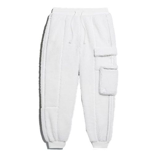 Joggingbukser adidas Originals Casual Fleeced Pants Hvid | H21204, 0