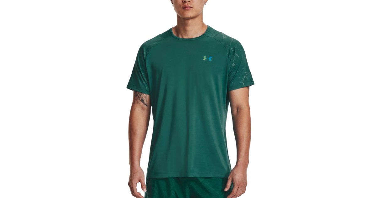 T-shirt Under Armour Rush Vent Tee Grøn | 1376790-722, 1