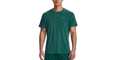 T-shirt Under Armour Rush Vent Tee Grøn | 1376790-722, 1