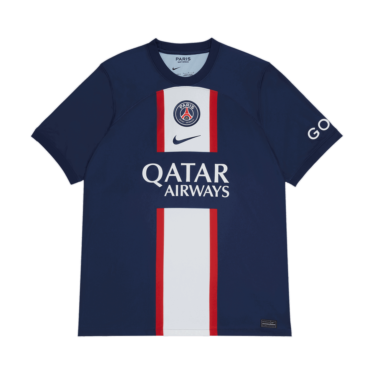 T-shirt Nike Paris Saint-Germain Home Dri-FIT Soccer Jersey Mørkeblå | DM1844, 0