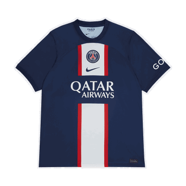T-shirt Nike Paris Saint-Germain Home Dri-FIT Soccer Jersey Mørkeblå | DM1844, 0
