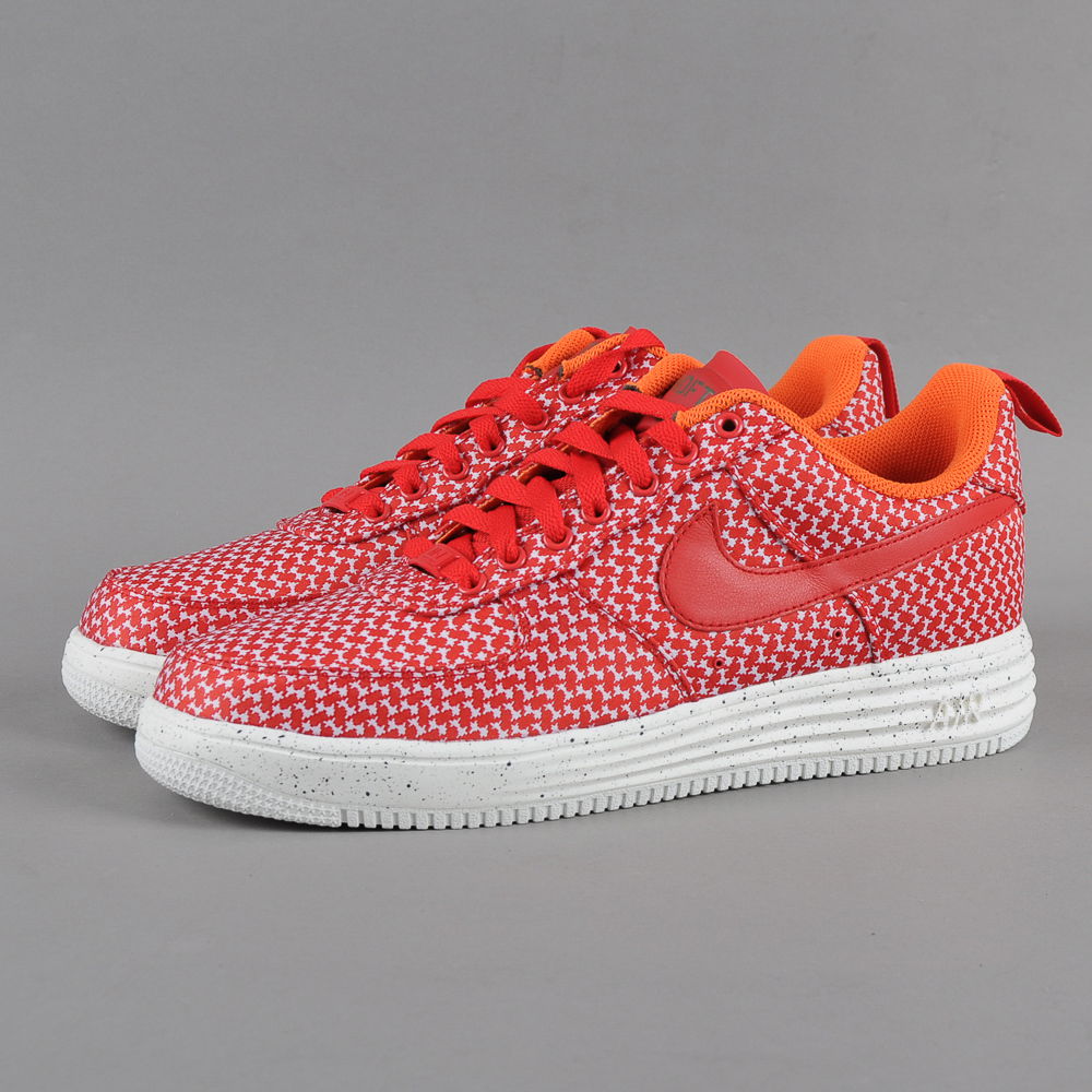 Sneakers og sko Nike Lunar Force 1 Undefeated SP Rød | 652805-660, 1