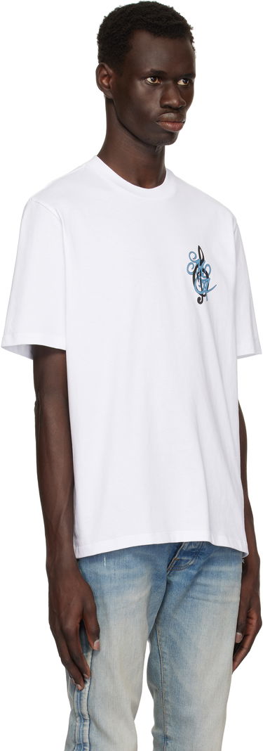 T-shirt AMIRI Amiri Jazz Band Graphic T-Shirt Hvid | AMJYTE1167, 1