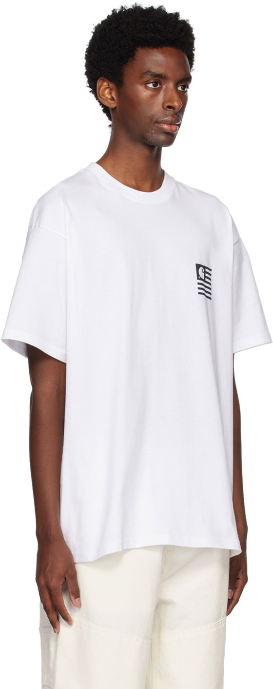 T-shirt Carhartt WIP Work In Progress Coast State T-Shirt Hvid | I031754, 1