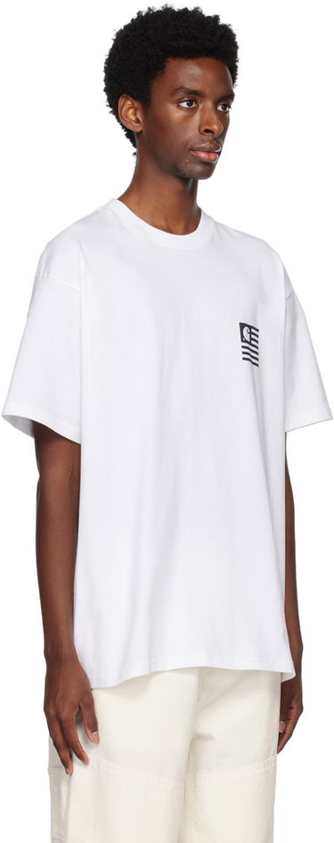 T-shirt Carhartt WIP Work In Progress Coast State T-Shirt Hvid | I031754, 1
