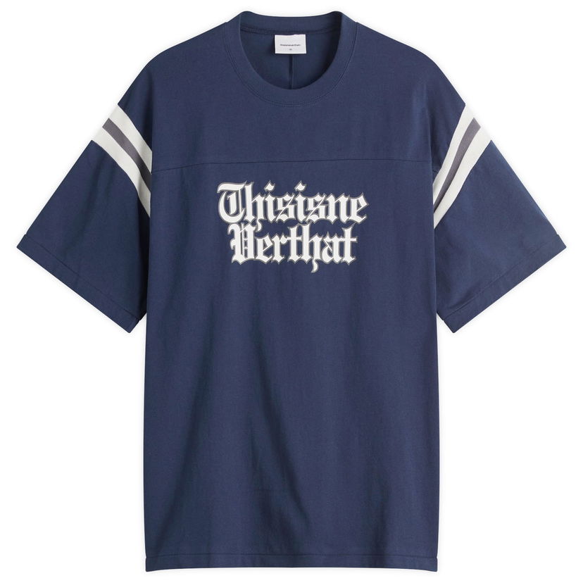 T-shirt thisisneverthat thisisneverthat Football T-Shirt Mørkeblå | TN251TTSST24-NAVY