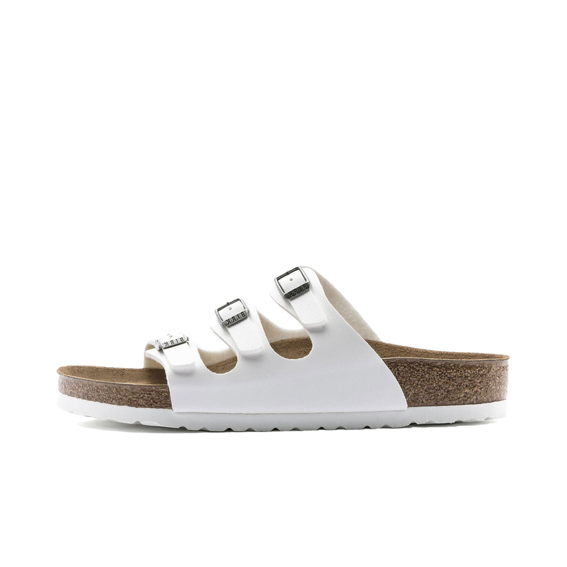 Sneakers og sko Birkenstock Florida Birko-Flor White Hvid | 1016765/1016767