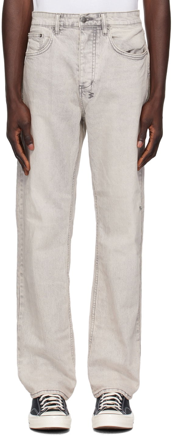 Jeans Ksubi Anti K Pluto Slim Jeans Grå | MPF24DJ017, 0