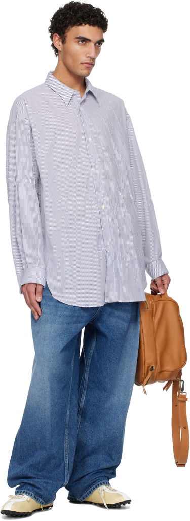 Jeans HED MAYNER Hed Mayner Pleated Jeans Blå | HMMA67021A-HA191, 3