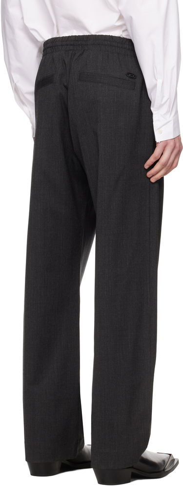 Bukser Diesel Diesel P-Clays Drawstring-Waist Trousers Sort | A16063-0IKAL-96K, 2
