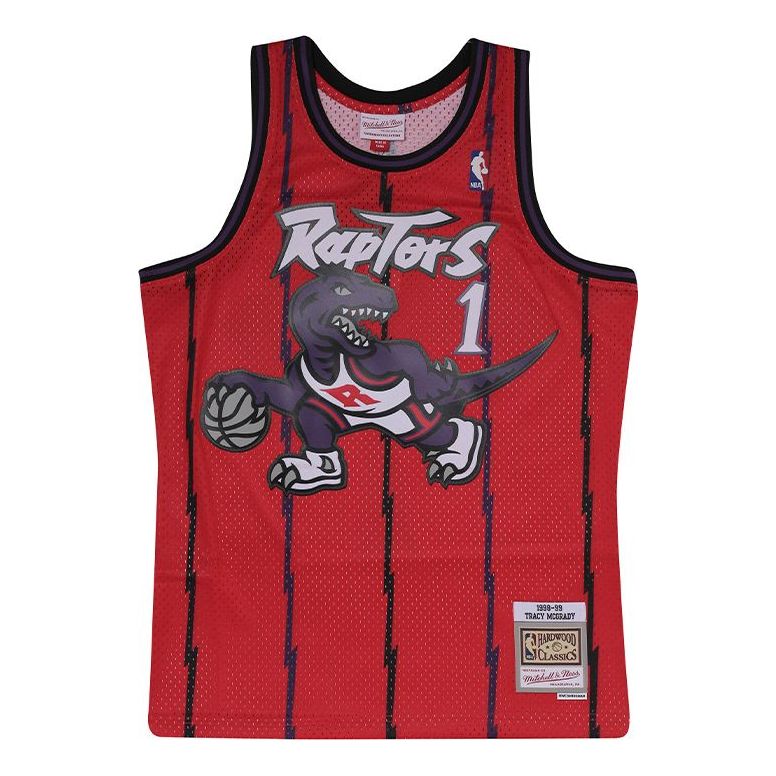 Jersey Mitchell & Ness Toronto Raptors Mitchell & Ness Tracy McGrady  Jersey Rød | SMJYGS20091-TRARED198TMC