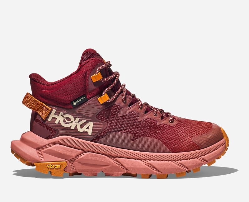 Sneakers og sko Hoka One One Trail Code GORE-TEX Hiking Shoes, Size 9 Rød | 1123166-HSER, 0