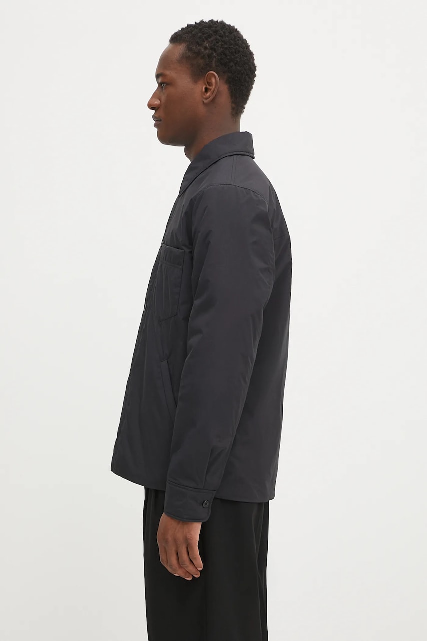 Puffer jakke Samsoe Samsoe Samsoe Samsoe Sapally Padded Overshirt Sort | M25100087, 1