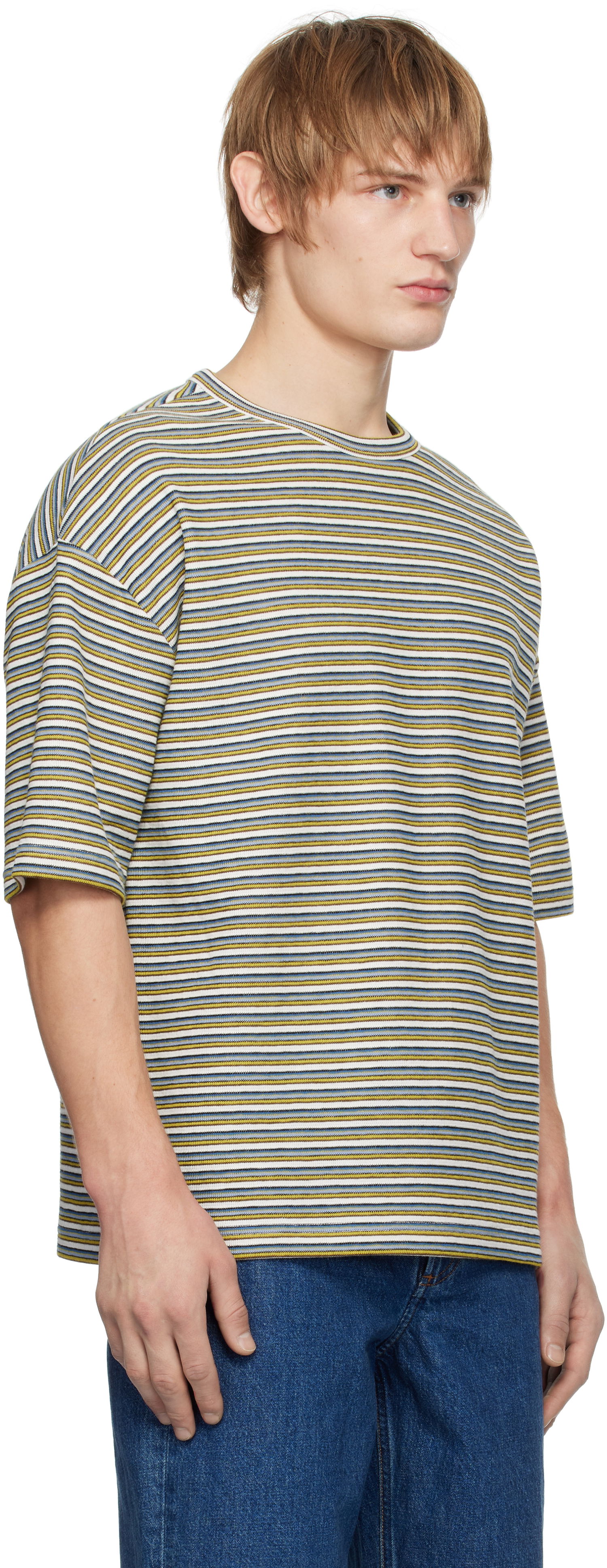 T-shirt A.P.C. A.P.C. Bahia Striped T-Shirt Flerfarvet | COHFQ-H26231, 1