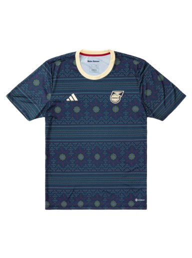 Jersey adidas Performance Preshi x Jamaica Football Federation Mørkeblå | HS5227