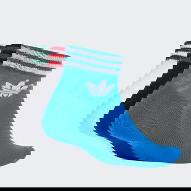 Sokker adidas Performance Trefoil Ankle Socks (3 Pairs) Blå | JI9487, 4