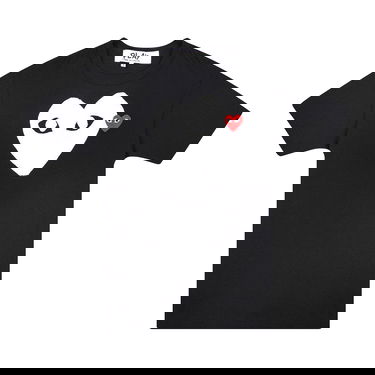 T-shirt Comme des Garçons PLAY Emblem Heart T-Shirt Sort | AZ T116 051 1, 1