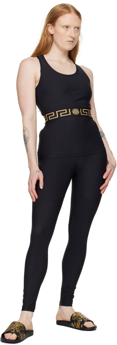 Tanktop Versace Greca Border Tank Top Sort | 1013335_1A06229_1B000, 3