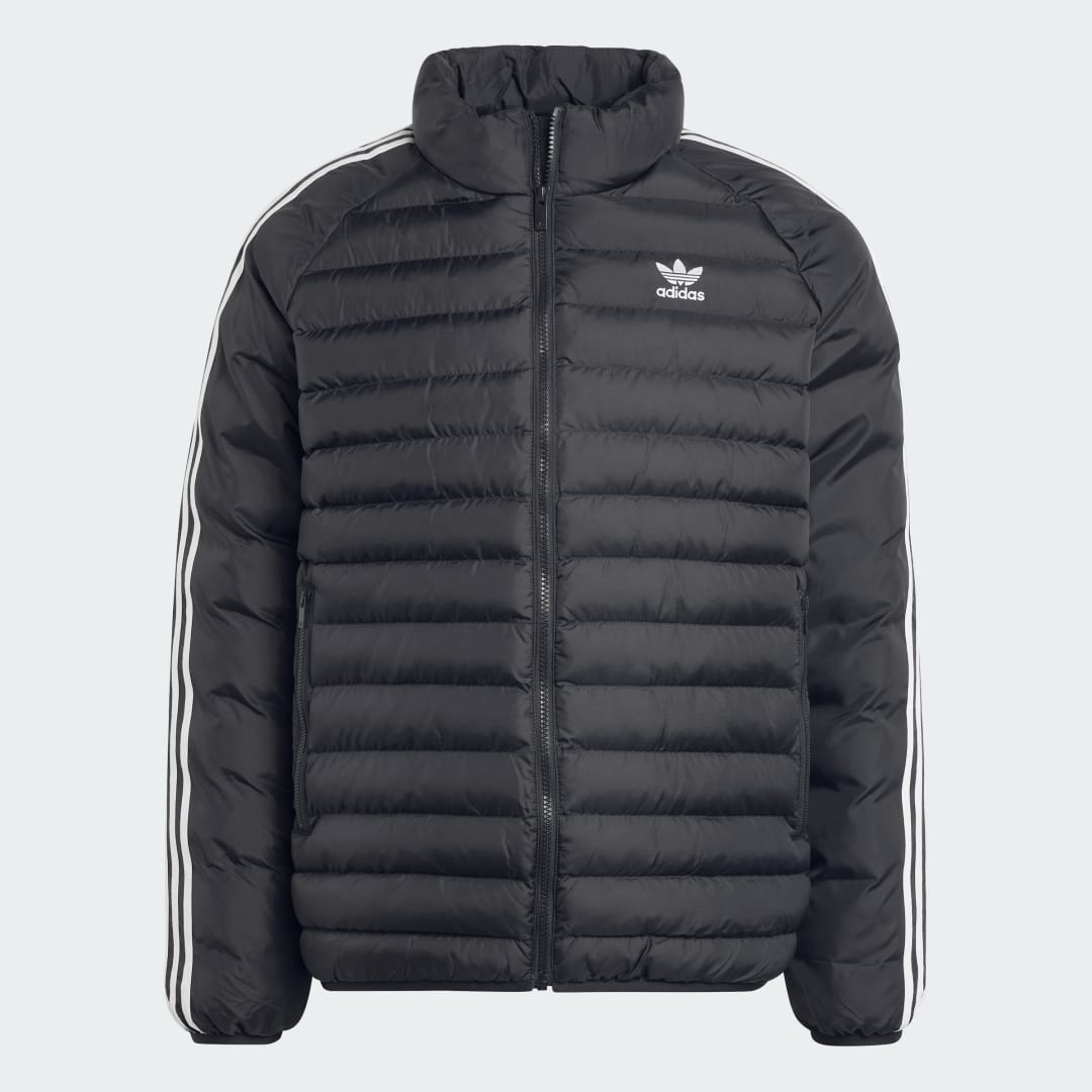 Puffer jakke adidas Performance Collar Padded Jacket Sort | IZ1835, 1