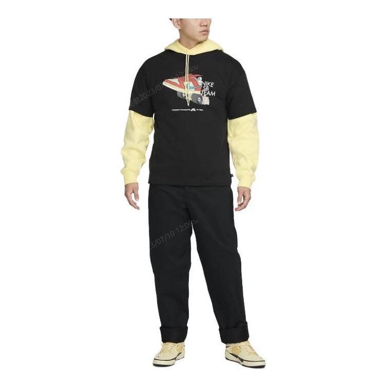 Sweatshirt Nike SB Skate Team Graphic T-Shirt Sort | FJ1138-010