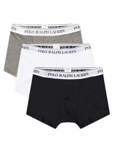 Boksere Polo by Ralph Lauren Classic Trunk - 3 Pack Flerfarvet | 714830299052
