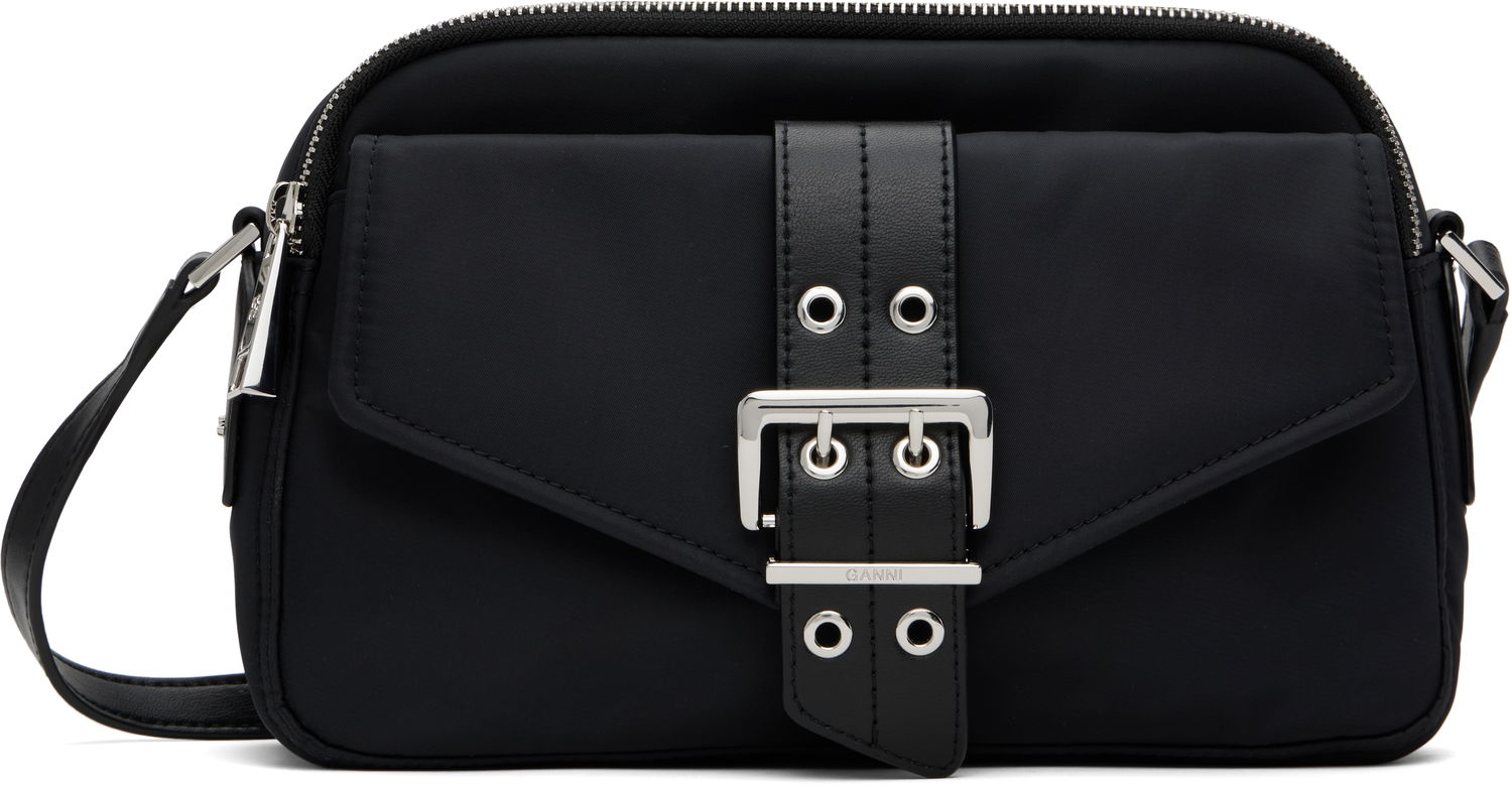 Skuldertaske GANNI GANNI Bucky Camera Bag Sort | A6370, 0