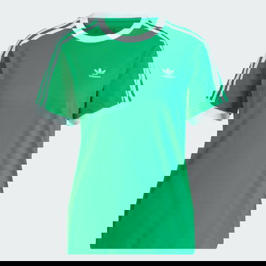 T-shirt adidas Originals Adicolor Classics 3-Stripes Tee Grøn | IK4047, 4