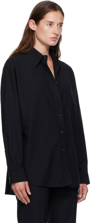 Skjorte OUR LEGACY Our Legacy Precious Button-Down Shirt Sort | W4252PBCL, 1