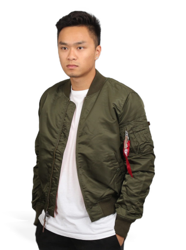 Bomberjakke Alpha Industries MA - 1 VF 59 Grøn | 191118 257