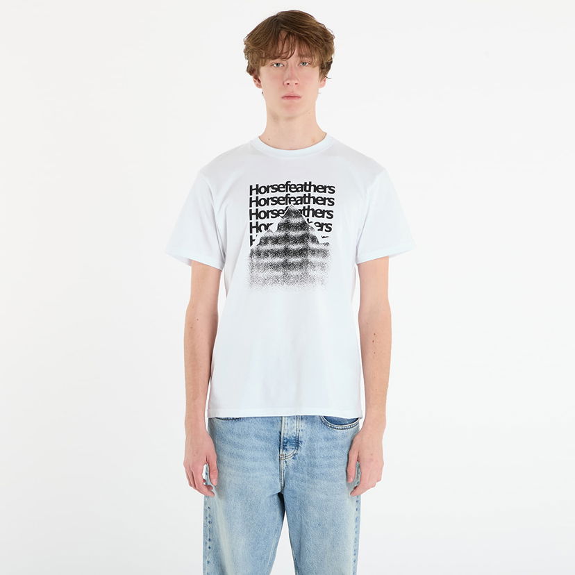 T-shirt Horsefeathers T-Shirt Focus Hvid | SM1390C