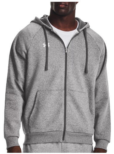 Sweatshirt Under Armour Rival Fleece FZ Grå | 1379767-025