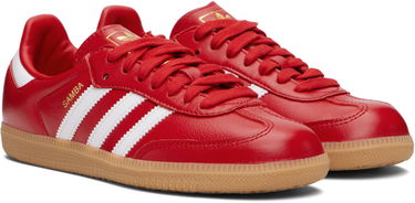 Sneakers og sko adidas Originals Samba OG Rød | JR0881, 3