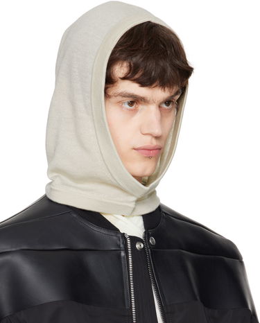 Sweatshirt Rick Owens Rick Owens Hollywood Cashmere Hood Beige | RU01E5481 WS, 1