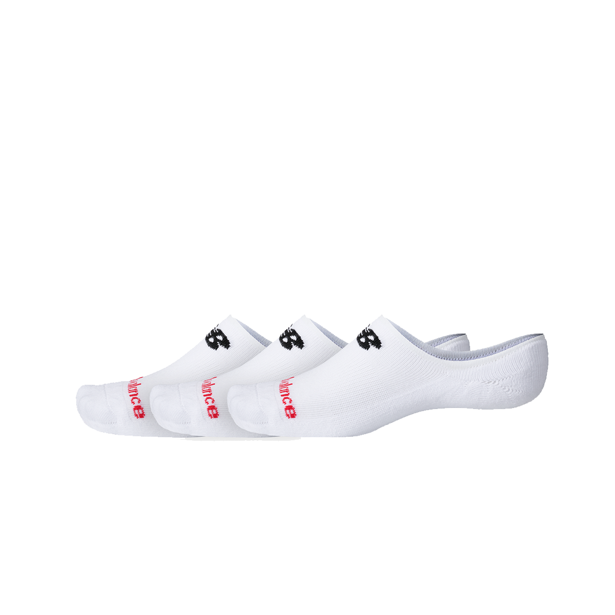Sokker New Balance Everyday 3-Pack No-Show Socks Hvid | LAS51313-WT, 0