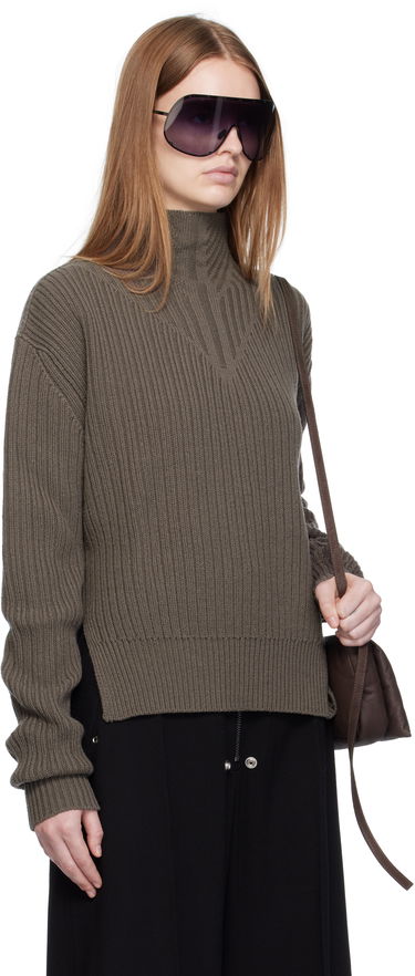 Sweater Rick Owens Rick Owens Concordians Fisherman Turtleneck Brun | RP02E4648 KWV, 1