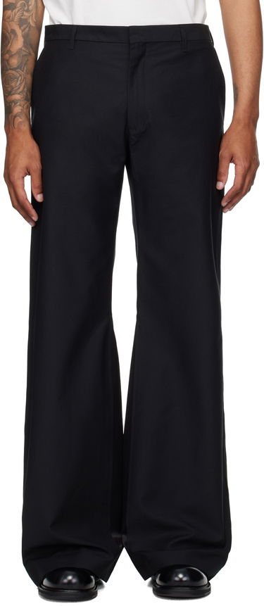 Bukser Maison Margiela MM6 Maison Margiela Flared Trousers Sort | SH0KA0054 M35433, 0