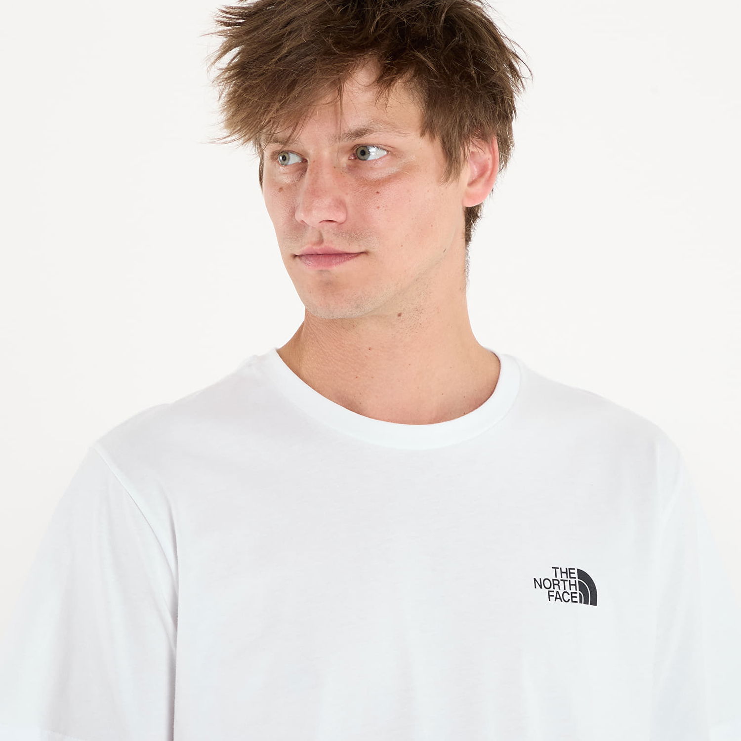 T-shirt The North Face Men's Vertical Logo Short Sleeve T-Shirt Hvid | NF0A8EE7FN41, 1