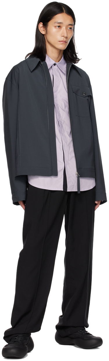 Skjorte Helmut Lang Classic Shirt Lilla | N04HM507, 3