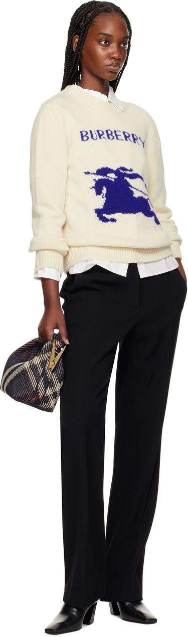 Håndtaske Burberry Burberry Mini Peg Duffle Bag Mørkeblå | 8103824, 3