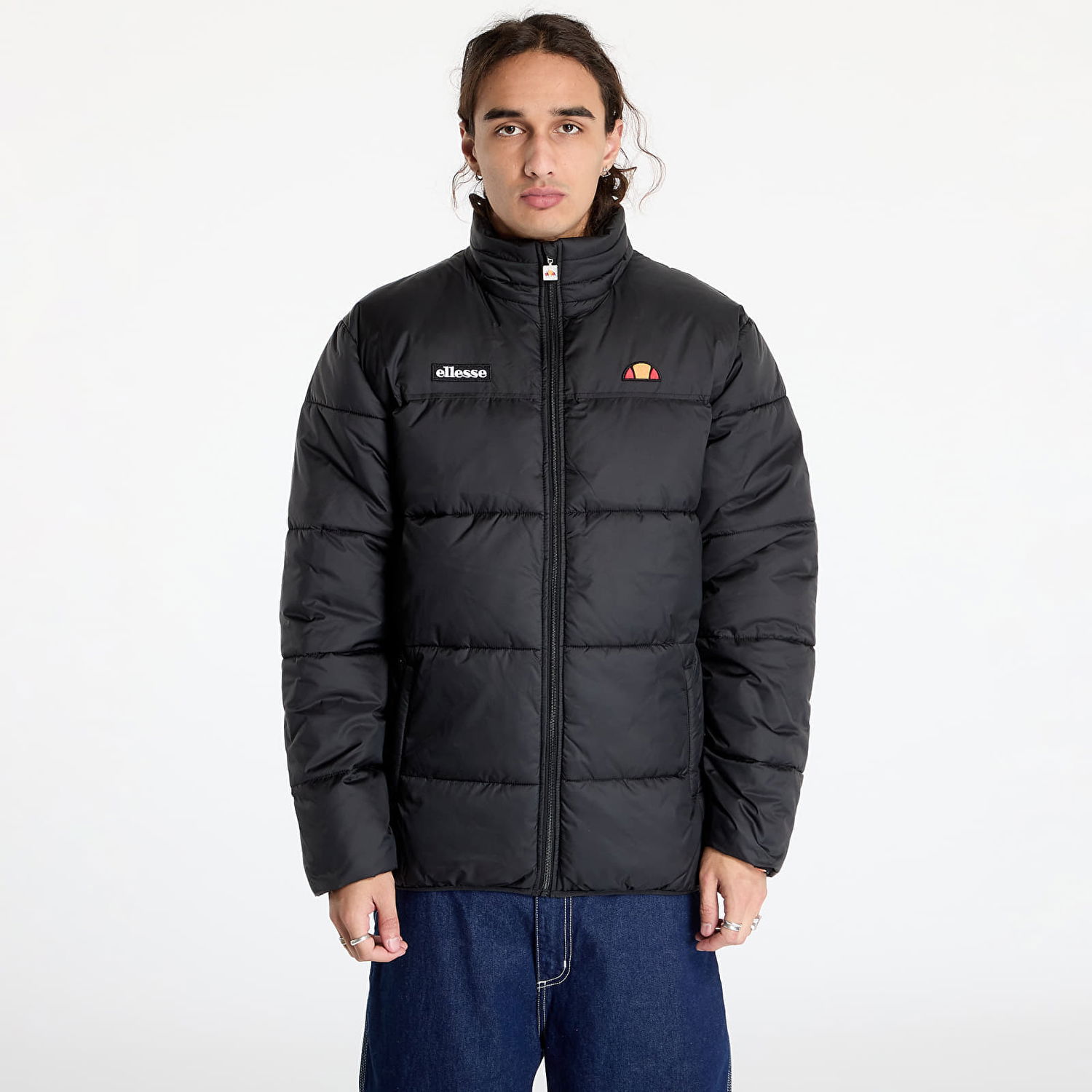 Puffer jakke Ellesse Jacket Caloroso Padded Jacket Black S Sort | SHR17526-011, 0