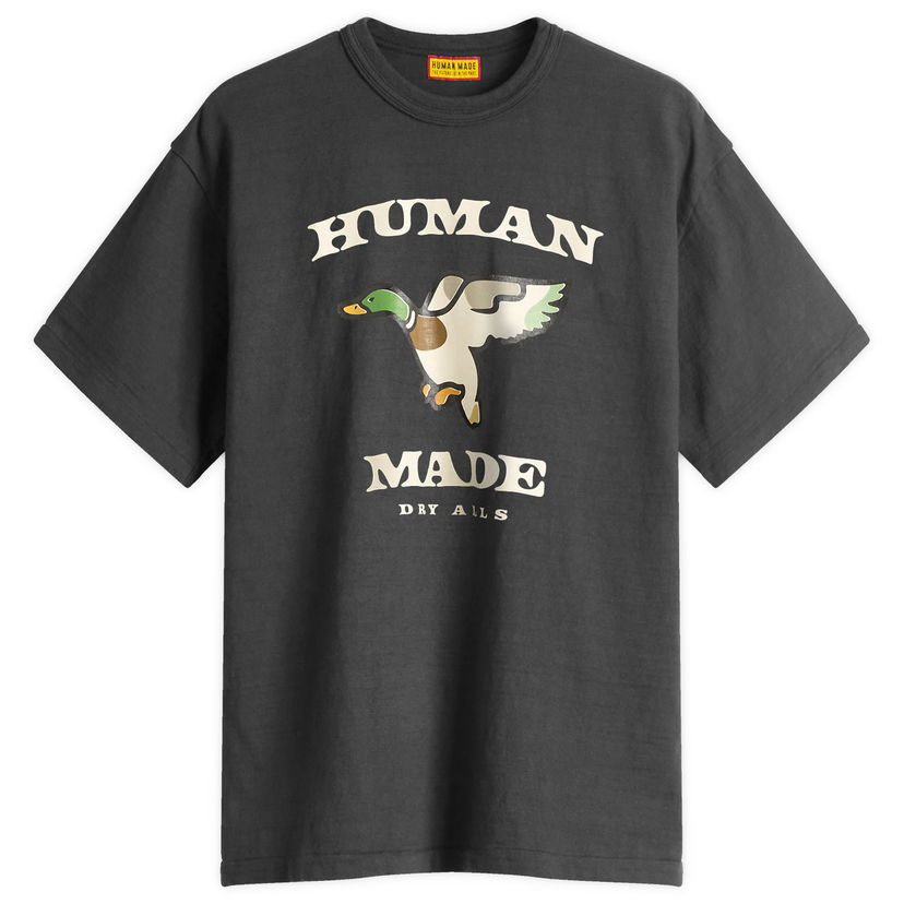 T-shirt Human Made Human Made Flying Duck Graphic T-Shirt, Size Large Sort | HM30TE009-BLK