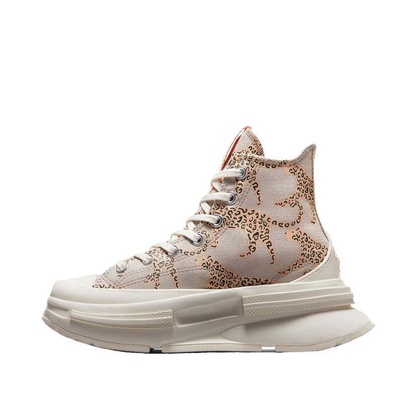 Sneakers og sko Converse Run Star Legacy CX Platform High Animal Abstract Leopard W Beige | A06820C