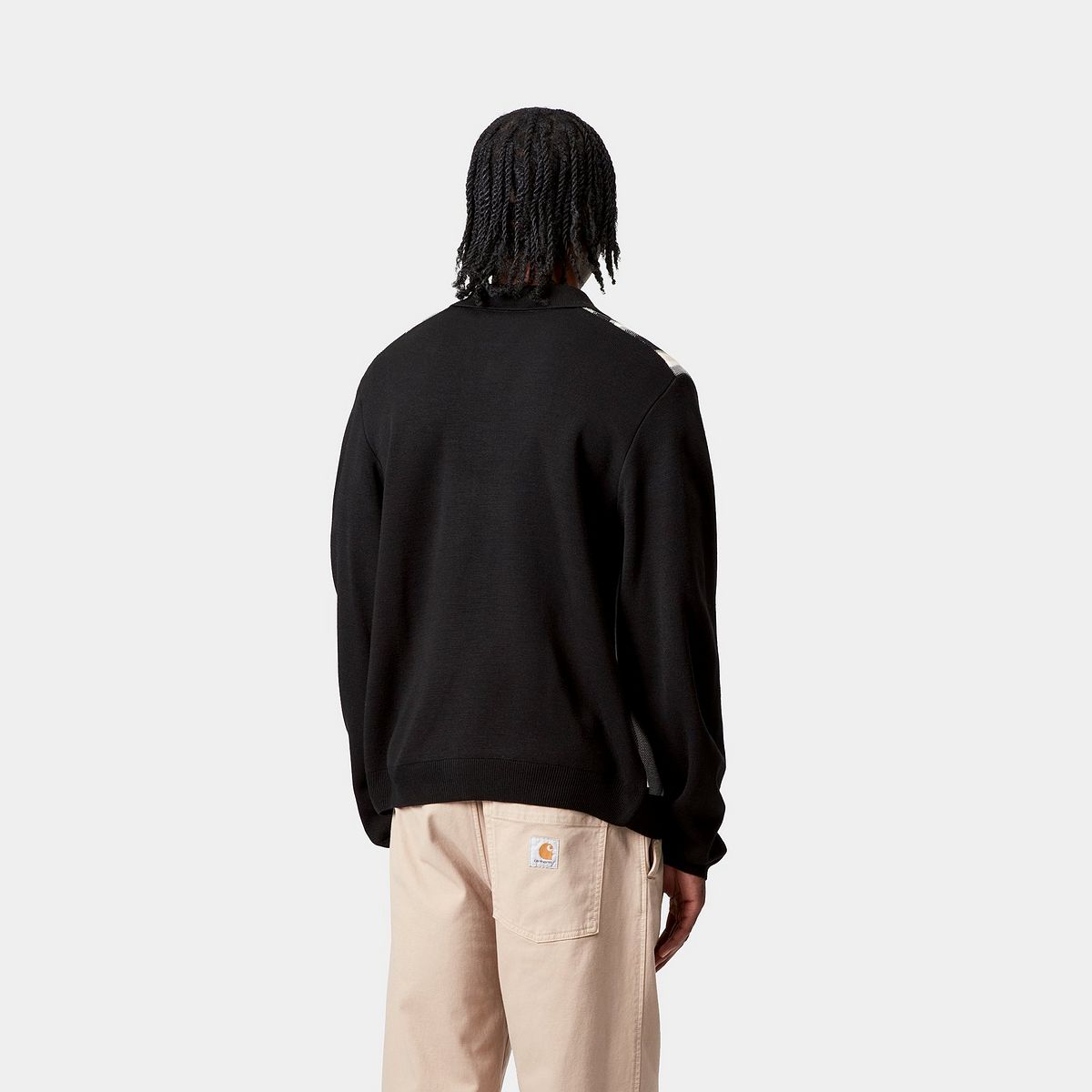 Sweater Carhartt WIP Carhartt WIP Bainter Stripe Cardigan Sort | I035397_9, 1