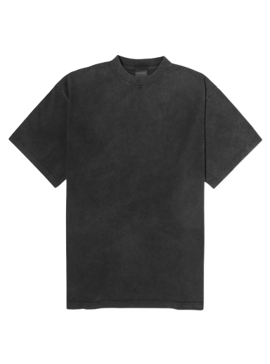 T-shirt Balenciaga Print T-Shirt Grå | 641675-TNVU3-1073