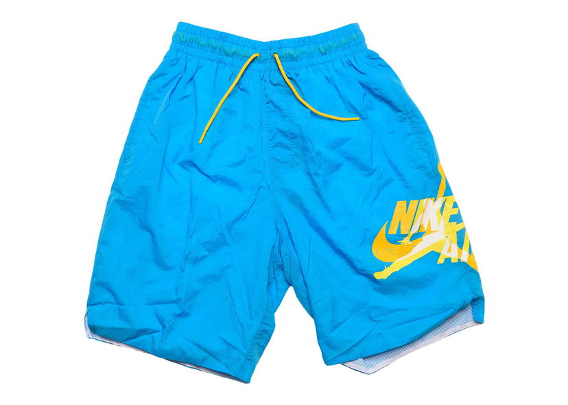 Shorts Jordan Jordan Jumpman Classics Poolside Shorts Equator Blue/Amarillo Blå | CJ4668-482