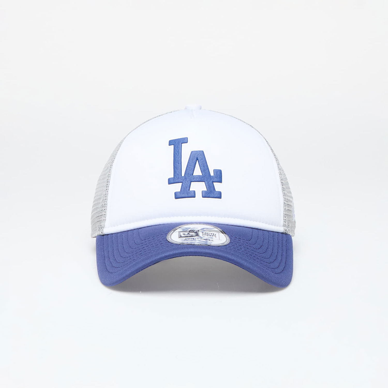 Kasket New Era Cap Los Angeles Dodgers 9FORTY Trucker Cap Dark Royal/ Gray Hvid | 60503524, 0