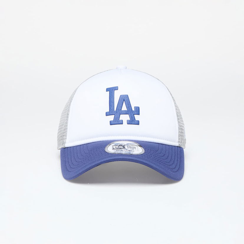 Kasket New Era Cap Los Angeles Dodgers 9FORTY Trucker Cap Dark Royal/ Gray Hvid | 60503524