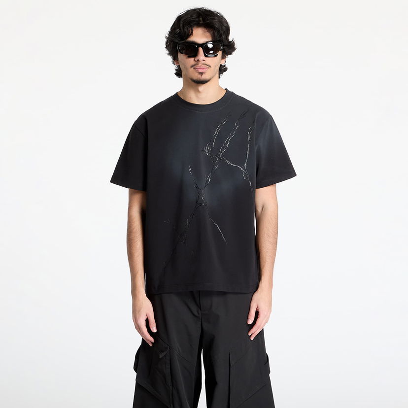 T-shirt HELIOT EMIL HELIOT EMIL Fluxus T-Shirt Sort | PRESS25_M_09_129_BLK01