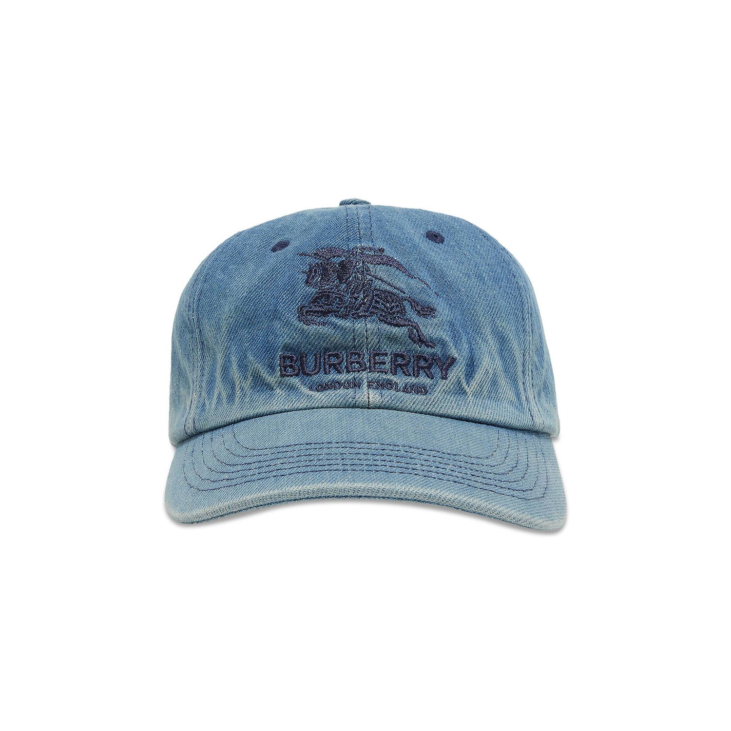 Kasket Supreme Burberry x Denim 6-Panel Blå | SS22H25 BLUE, 1