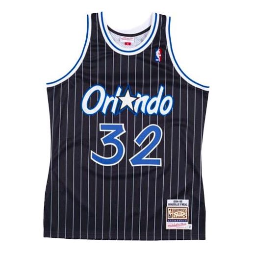 Jersey Mitchell & Ness NBA Orlando Magic Basketball Jersey Blå | AJY4GS18097-OMABLCK94SON